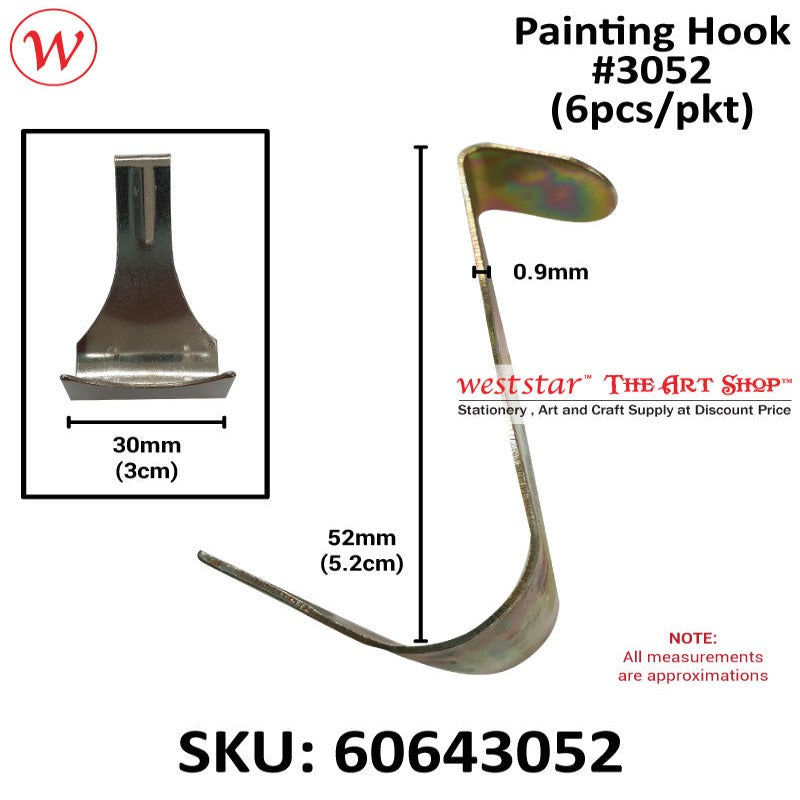 Painting Hook (6pcs/pkt)