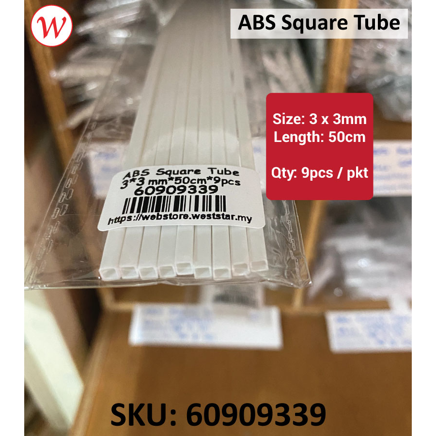 ABS Square Tubing