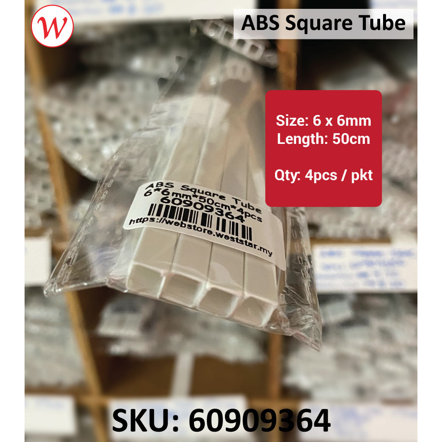 ABS Square Tubing