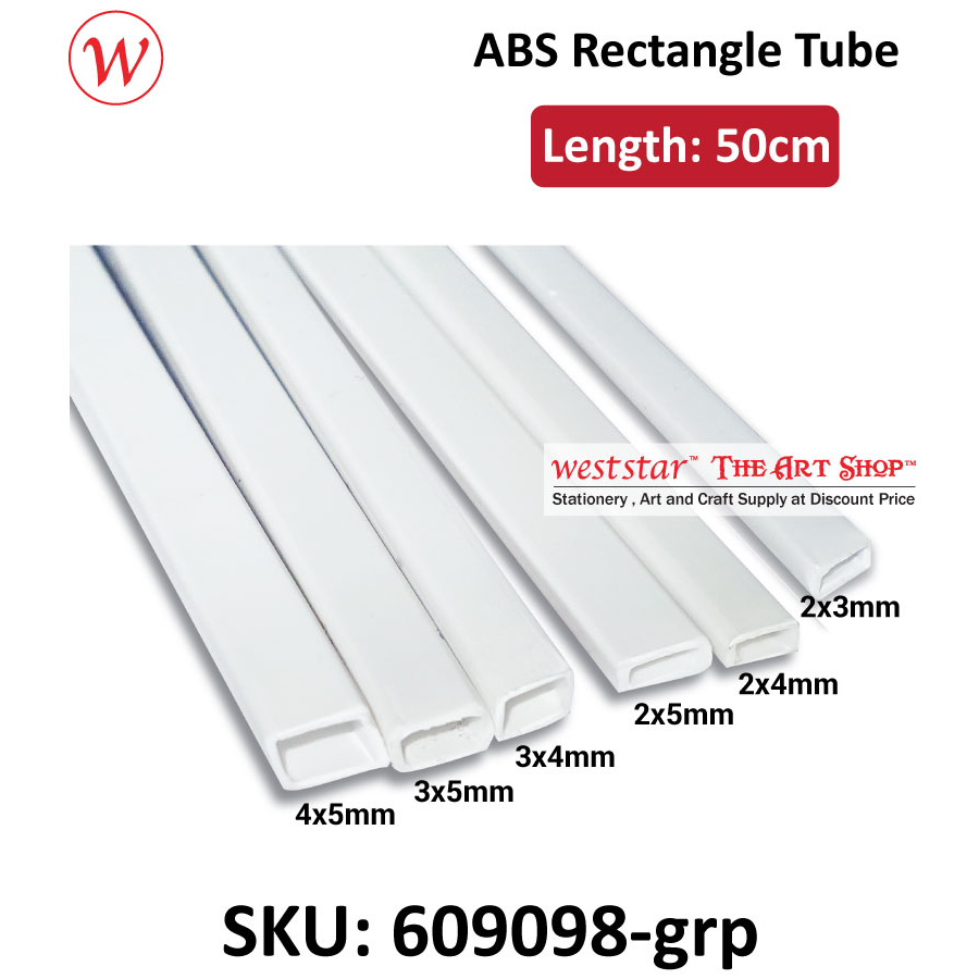 ABS Rectangle Tubing