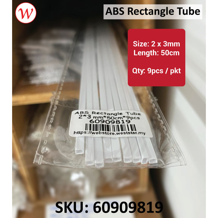 ABS Rectangle Tubing