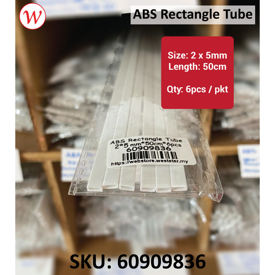 ABS Rectangle Tubing