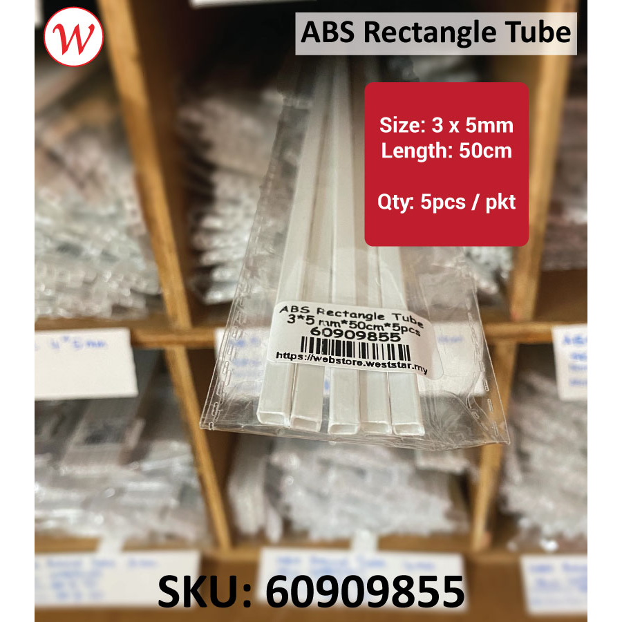 ABS Rectangle Tubing