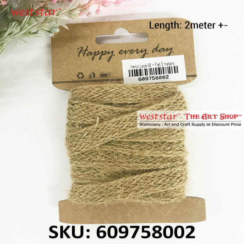 Hemp Lace / Jute Twine String