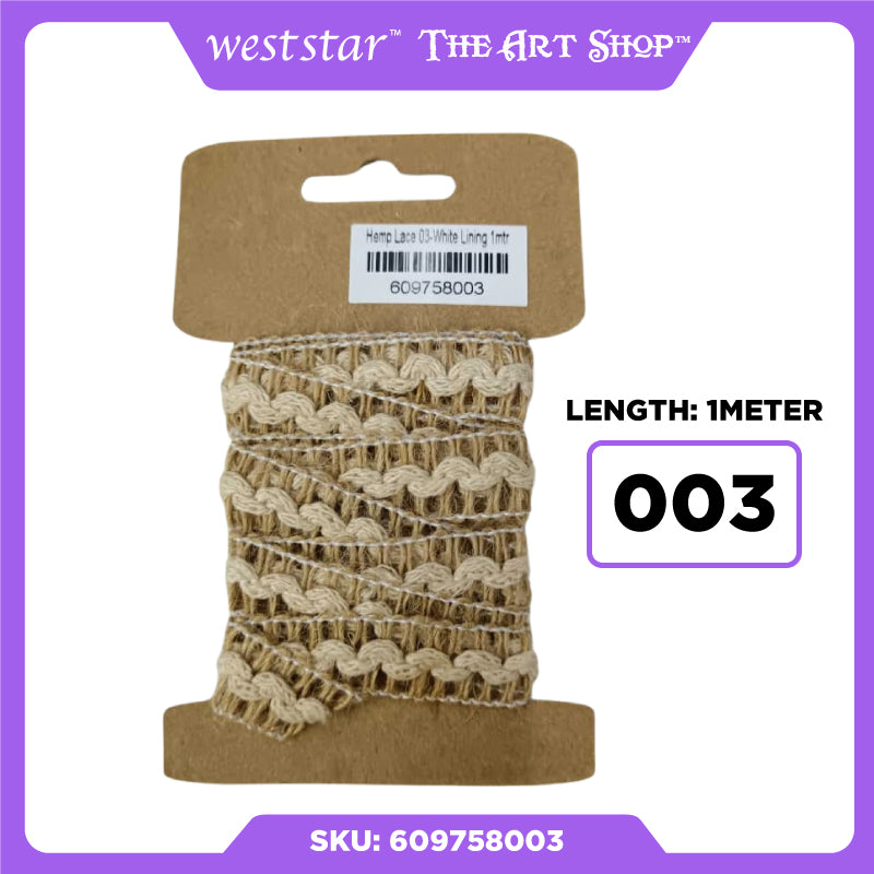 Hemp Lace / Jute Twine String