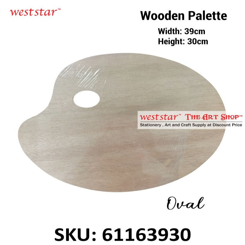 Wooden Painting Palette