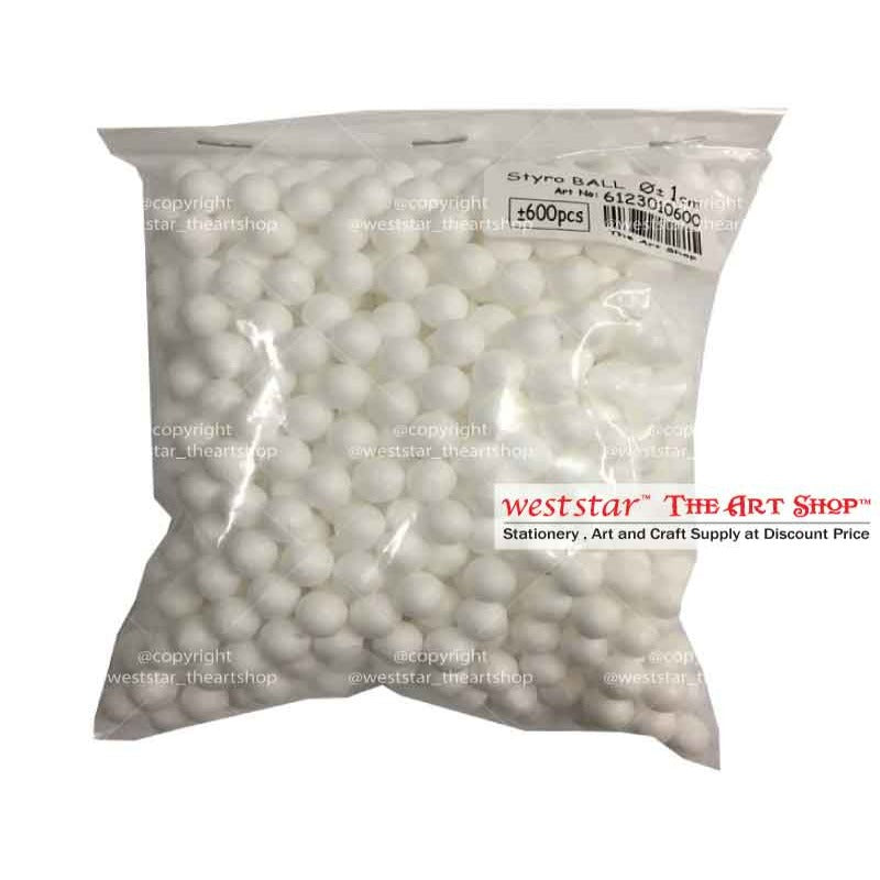 Polystrene Ball, Sphere Shape, Styrofoam Ball (5mm to 10cm)