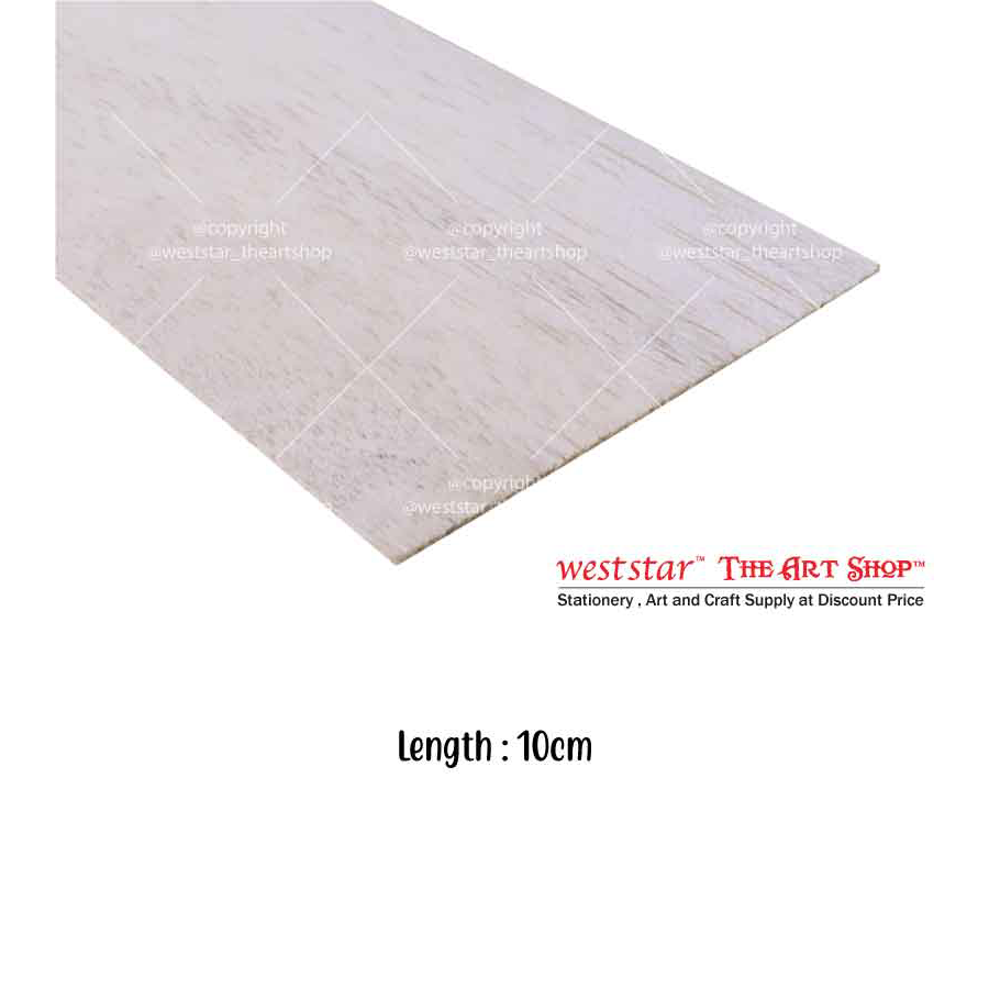 Balsa Sheet 100 x 10cm x 2.5mm