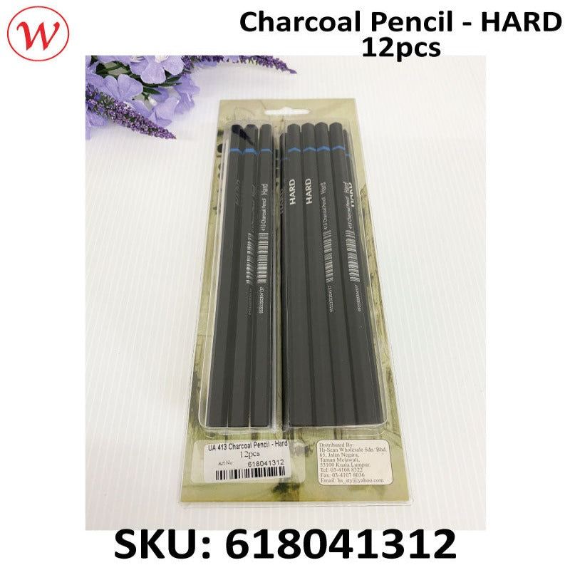 UA Charcoal Pencil Set (12pcs)