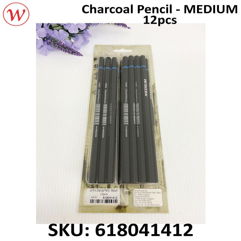 UA Charcoal Pencil Set (12pcs)