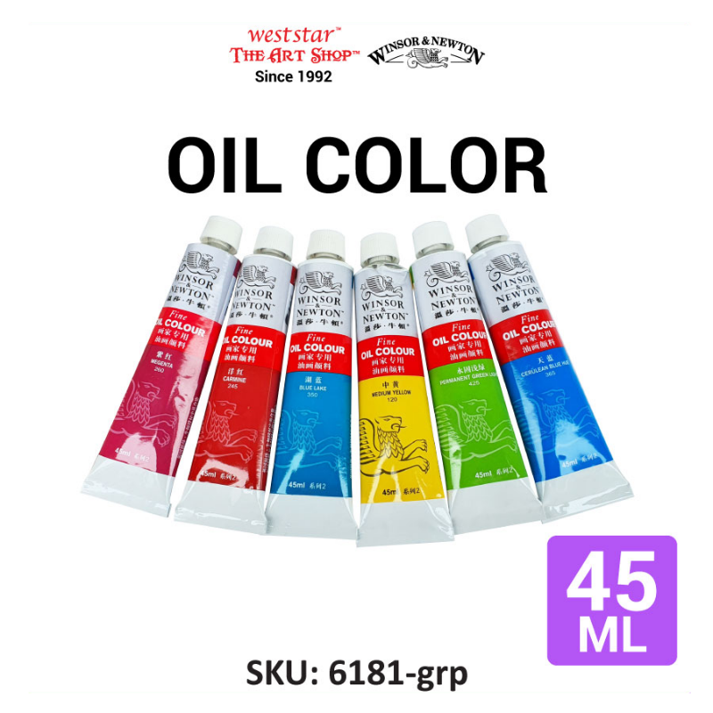 Winsor & Newton Oil Color , Oil Paint | 45ml