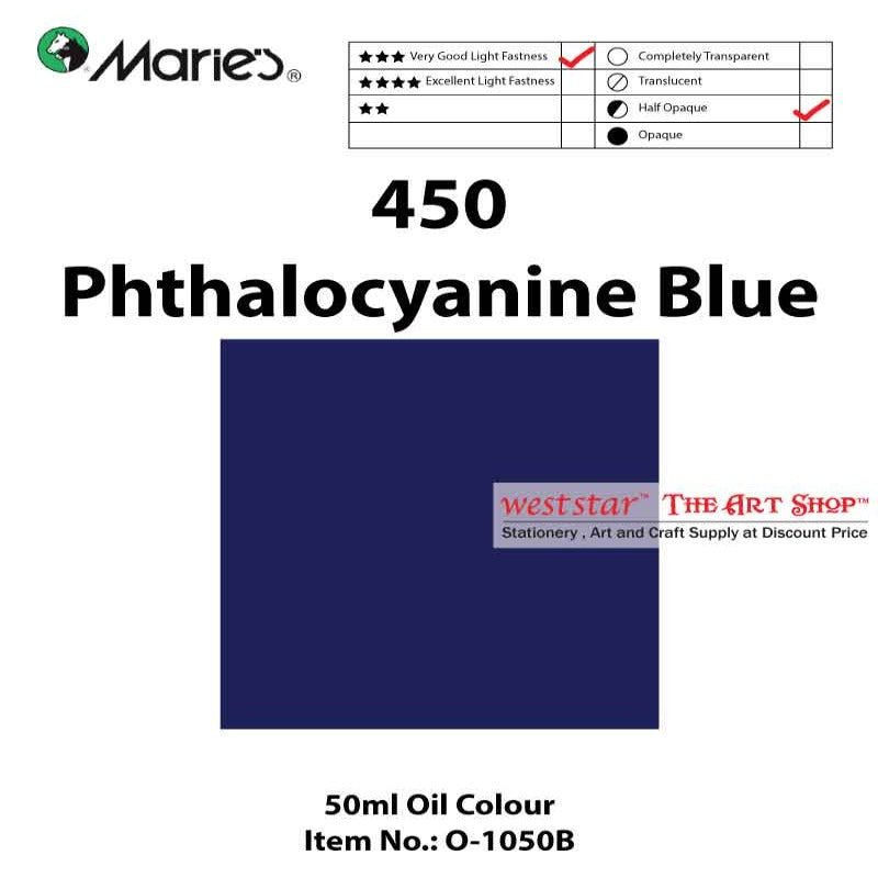 Marie's Oil Color , Oil Paint | 50ml (> 50colors)