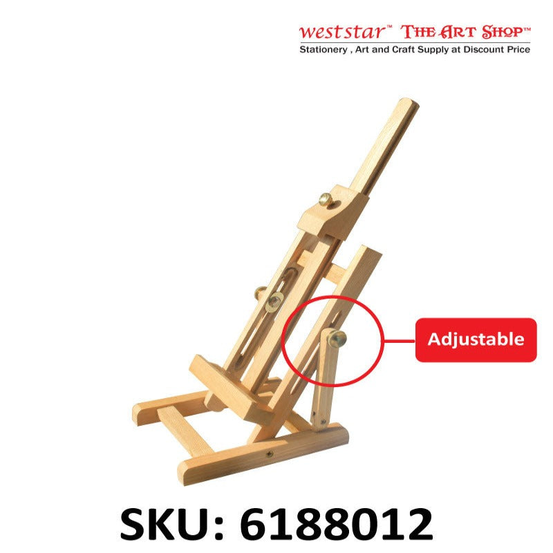 Weststar The Art Shop Mini Wooden Easel (HS-34-1)