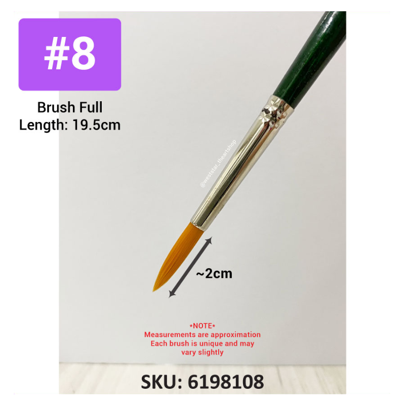 Weststar Synthetic Sable Painting Brush Round
