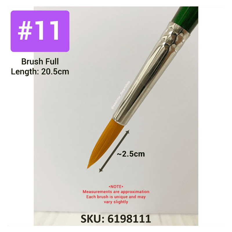Weststar Synthetic Sable Painting Brush Round
