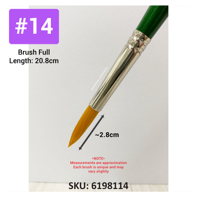 Weststar Synthetic Sable Painting Brush Round