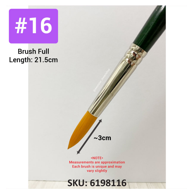 Weststar Synthetic Sable Painting Brush Round