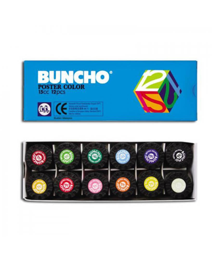 Buncho Poster Color 15cc Set | Weststar The Art Shop