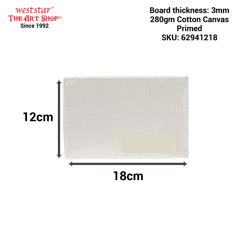 ARTYS Canvas Panel / Canvas Board - For Acrylic / Oil Painitng