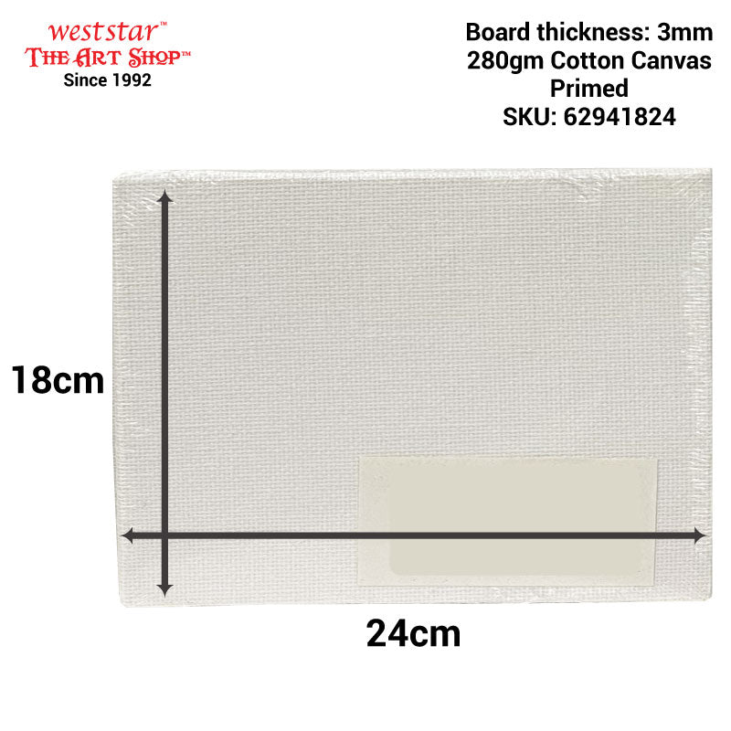 ARTYS Canvas Panel / Canvas Board - For Acrylic / Oil Painitng