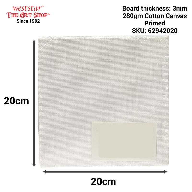 ARTYS Canvas Panel / Canvas Board - For Acrylic / Oil Painitng