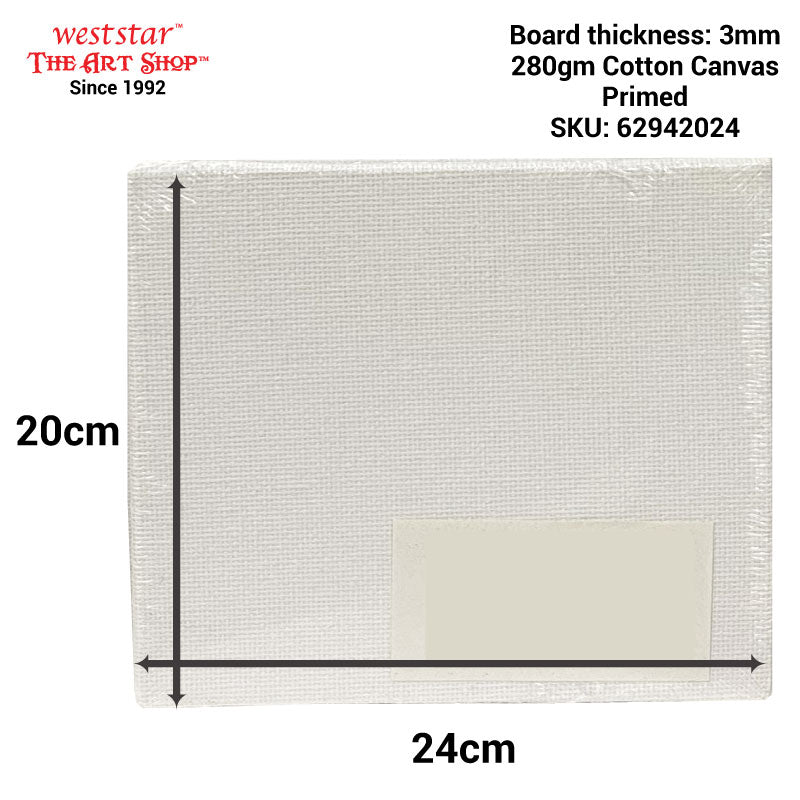 ARTYS Canvas Panel / Canvas Board - For Acrylic / Oil Painitng