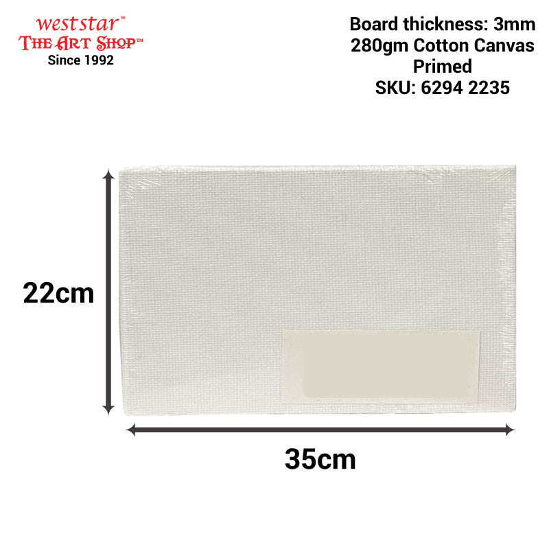 ARTYS Canvas Panel / Canvas Board - For Acrylic / Oil Painting