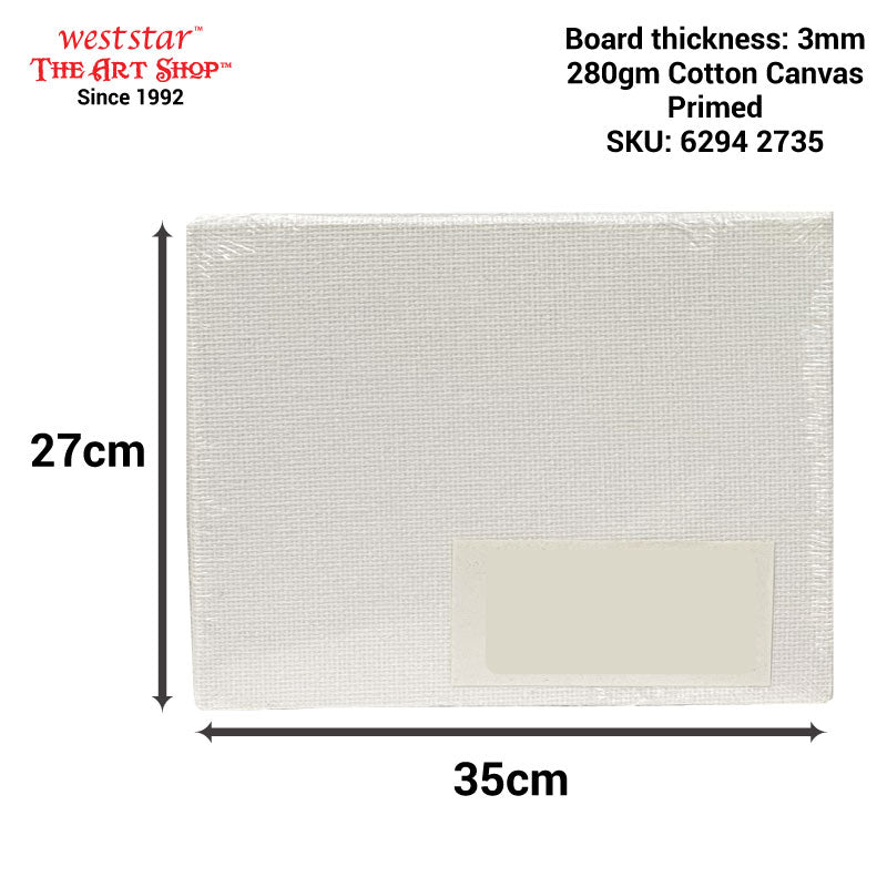 ARTYS Canvas Panel / Canvas Board - For Acrylic / Oil Painting