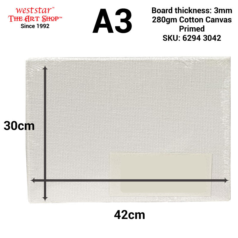 ARTYS Canvas Panel / Canvas Board - For Acrylic / Oil Painitng