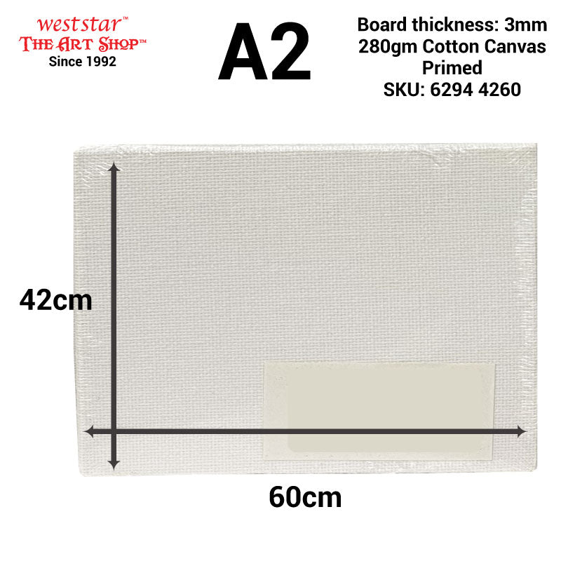 ARTYS Canvas Panel / Canvas Board - For Acrylic / Oil Painting
