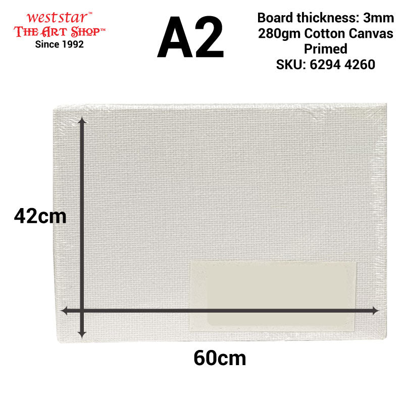 ARTYS Canvas Panel / Canvas Board - For Acrylic / Oil Painitng