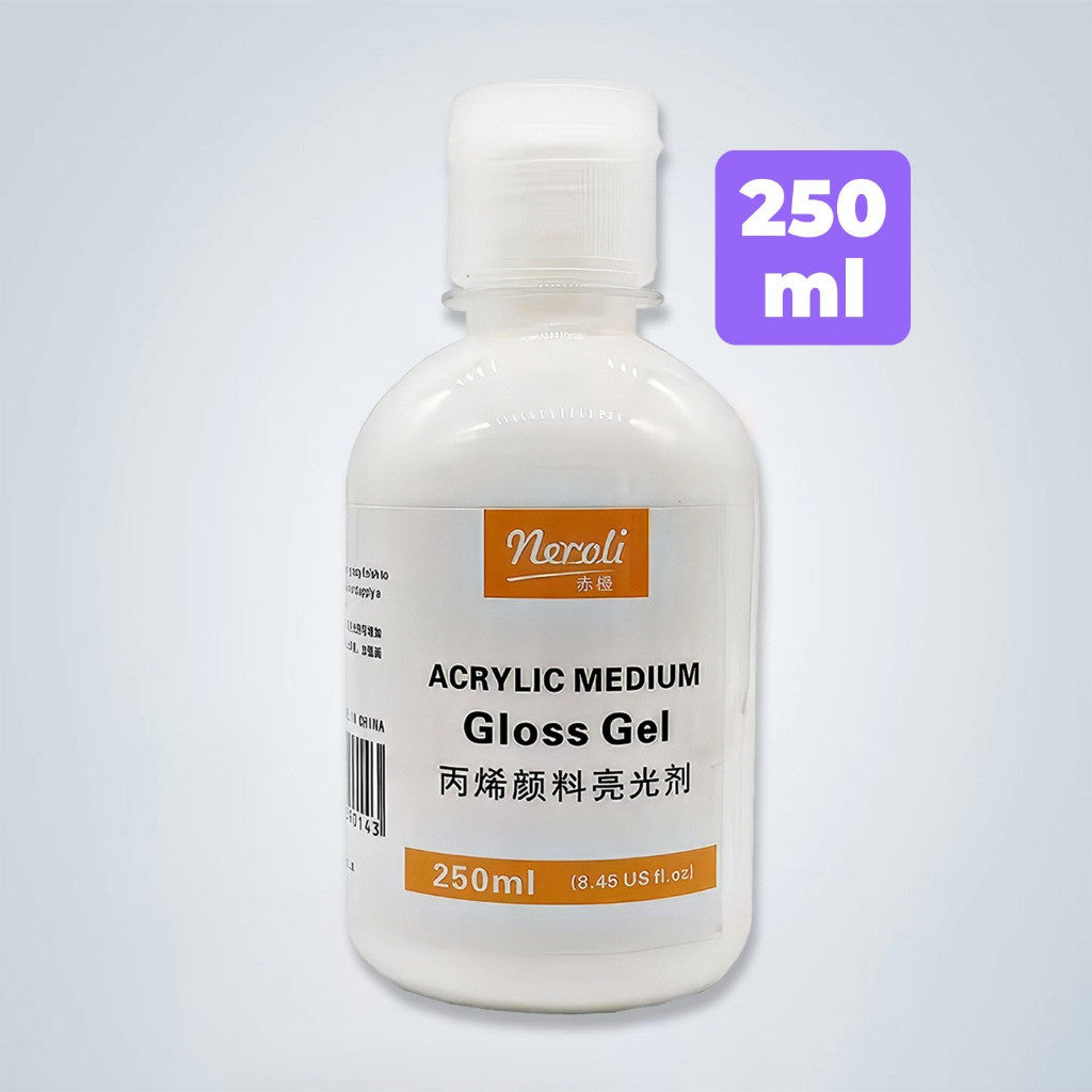 NEROLI Acrylic Gloss Gel Medium 250ml /500ml