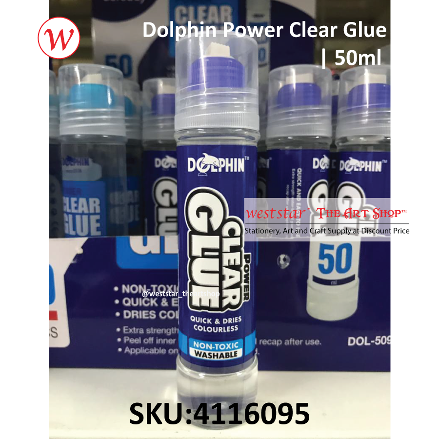 Dolphin Power Clear Glue