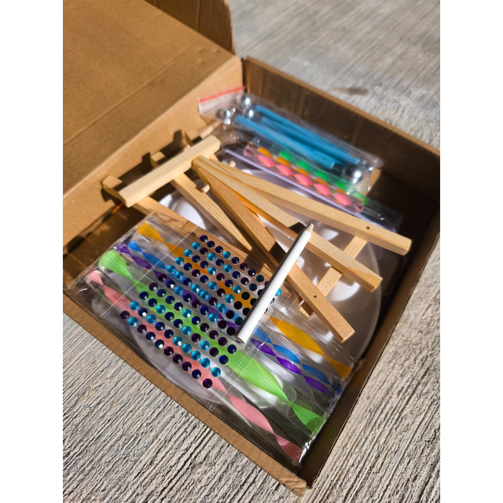 ARTYS Mandala Dotting Tools Mandala Art Kit Beginner Set DIY Mandala Painting MTL-12 (40pcs Complete Set)