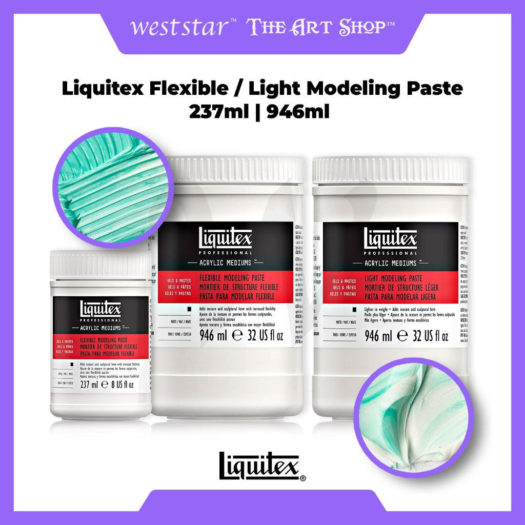 LIQUITEX Modelling Paste Flexible Modeling Paste Light Modeling Paste