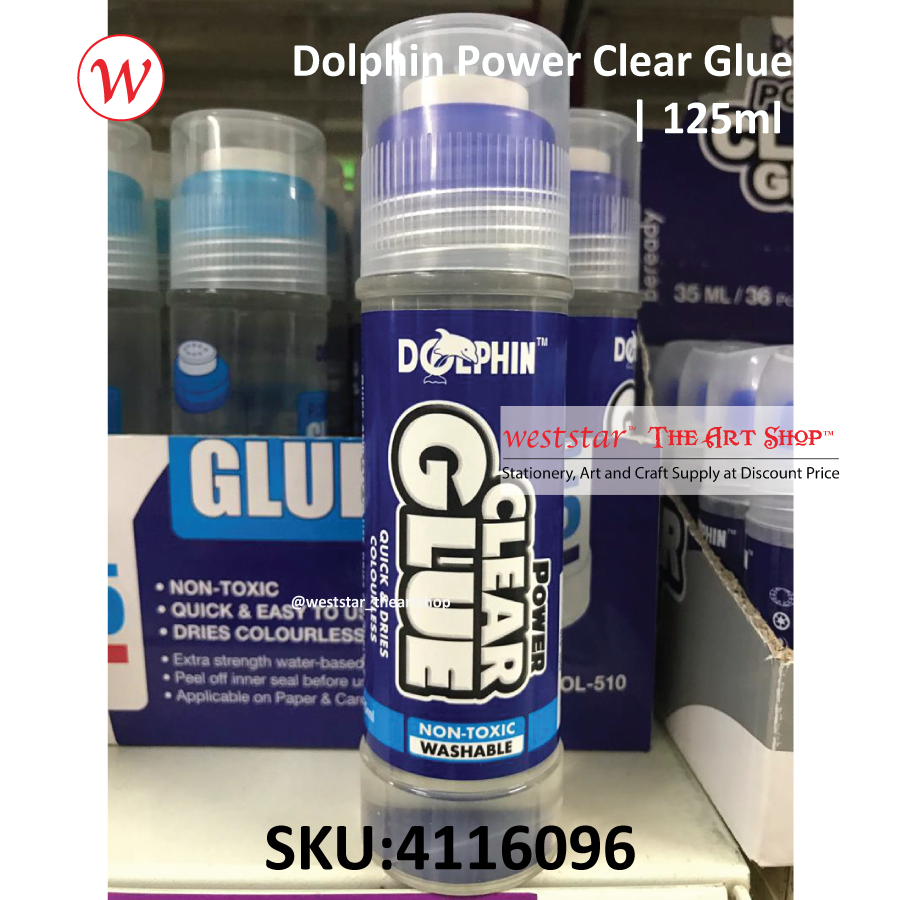 Dolphin Power Clear Glue