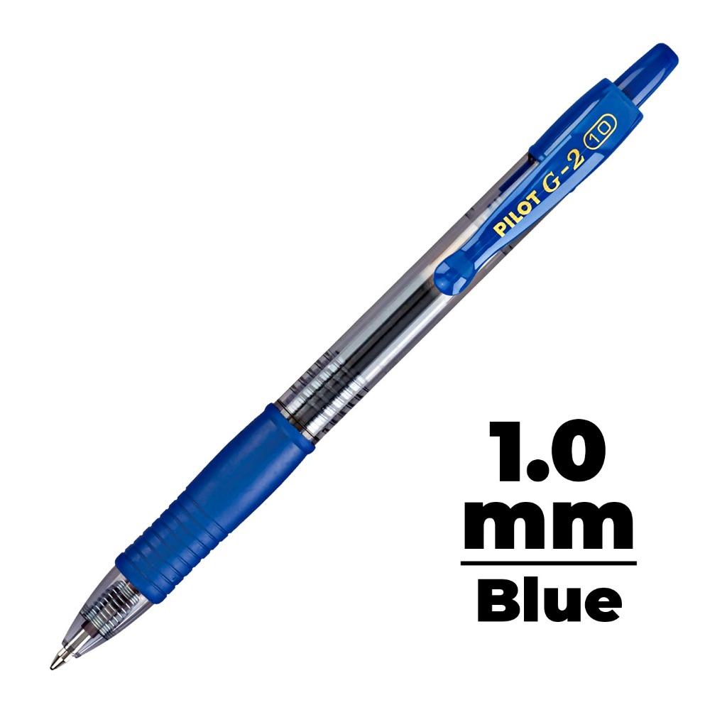 PILOT G2 Gel Pen, Pilot Retractable Gel Pen, Pilot G-2 Gel Pen - 0.38, 0.5, 0.7, 1.0 | Black / Blue / Red