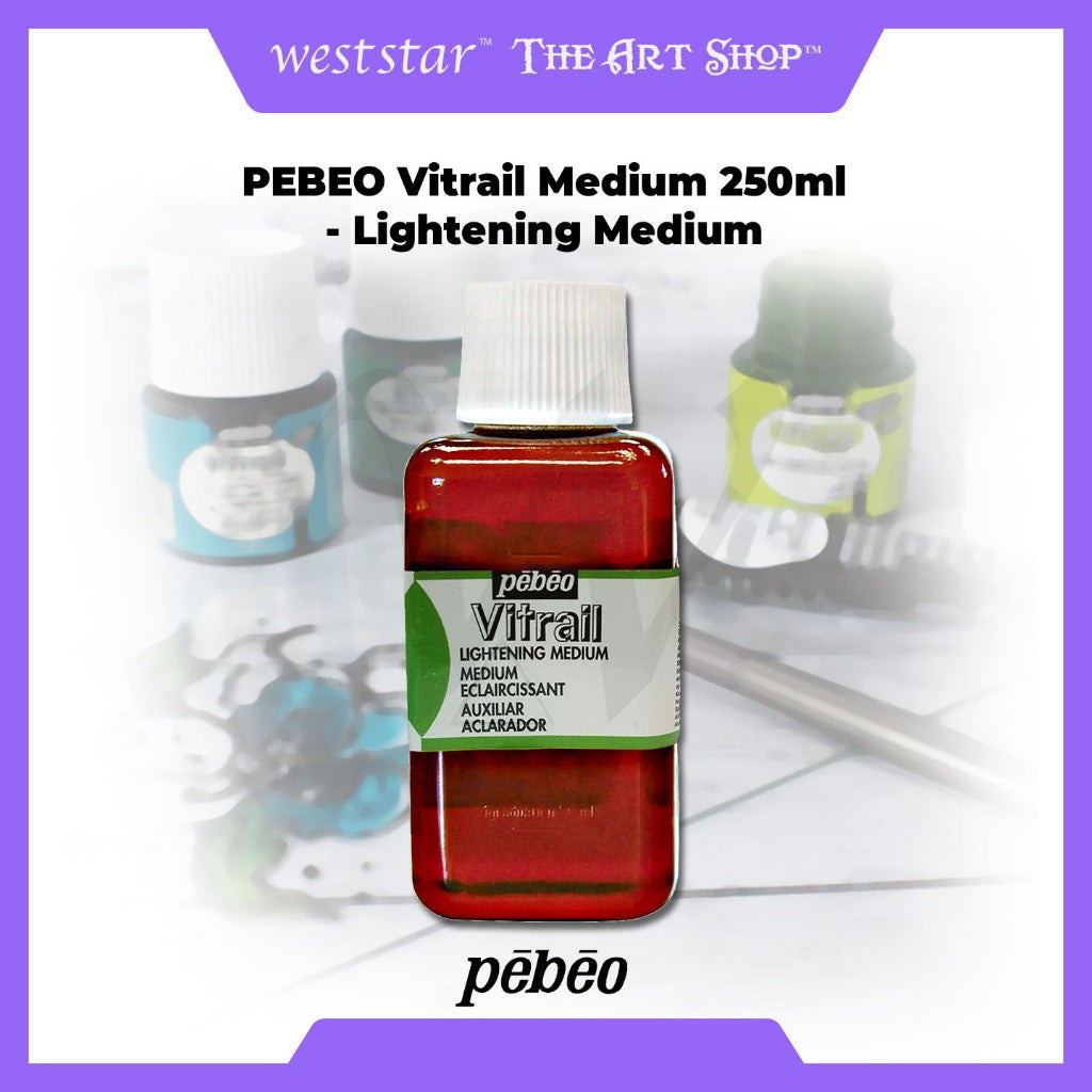 PEBEO Vitrail Medium 250ml - Lightening Medium