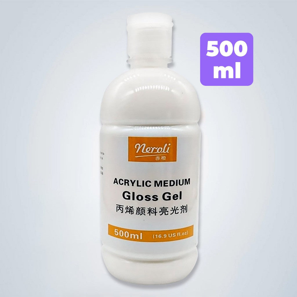 NEROLI Acrylic Gloss Gel Medium 250ml /500ml