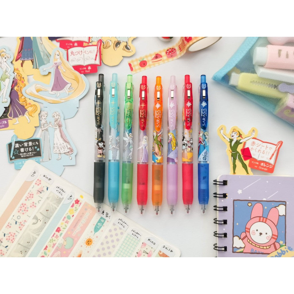 Zebra Sarasa Clip x Disney Refill 0.5mm (Limited Edition)