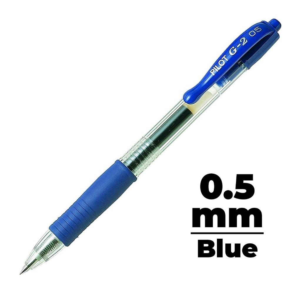PILOT G2 Gel Pen, Pilot Retractable Gel Pen, Pilot G-2 Gel Pen - 0.38, 0.5, 0.7, 1.0 | Black / Blue / Red