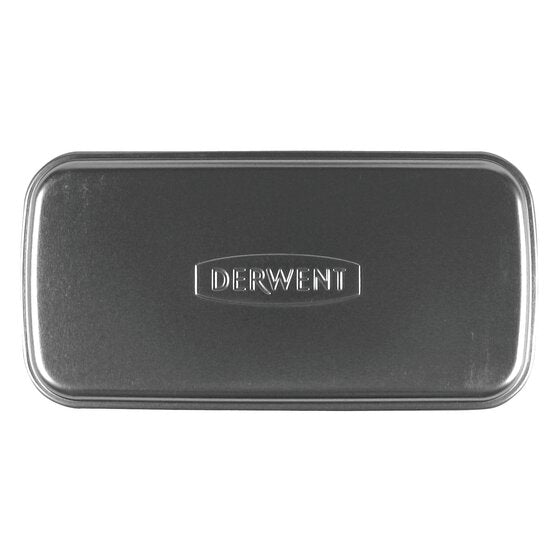 DERWENT Pencil Tin, Removable Tray, (2300582)