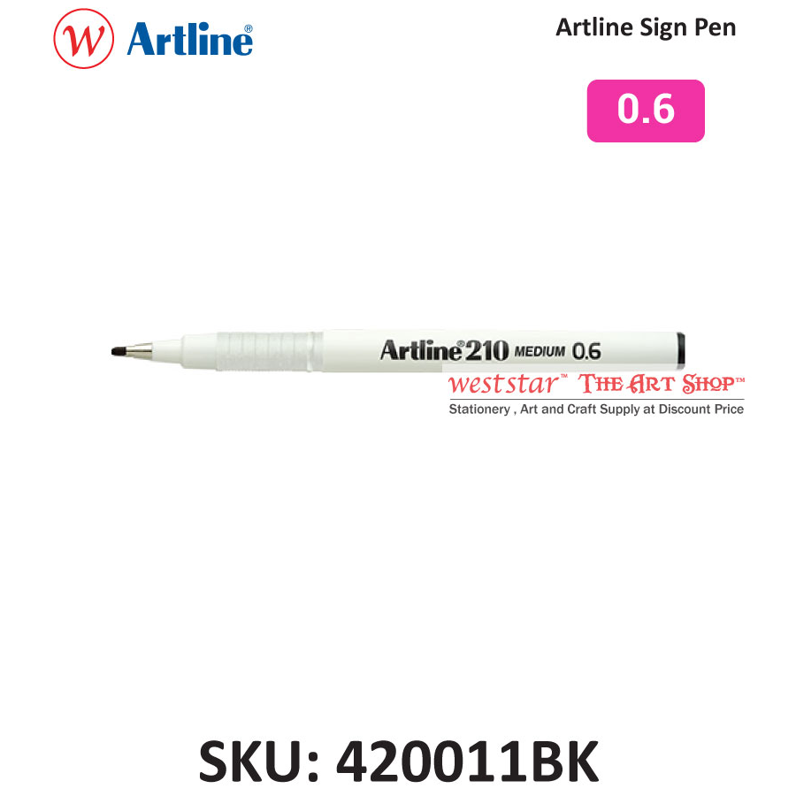 Artline Sign Pen - Black