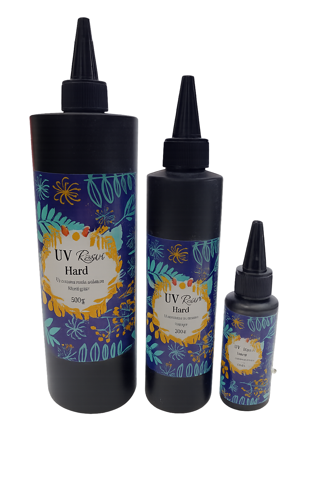 UV Resin Hard UV Curable Resin Solution 50g / 200g / 500g Art & Craft