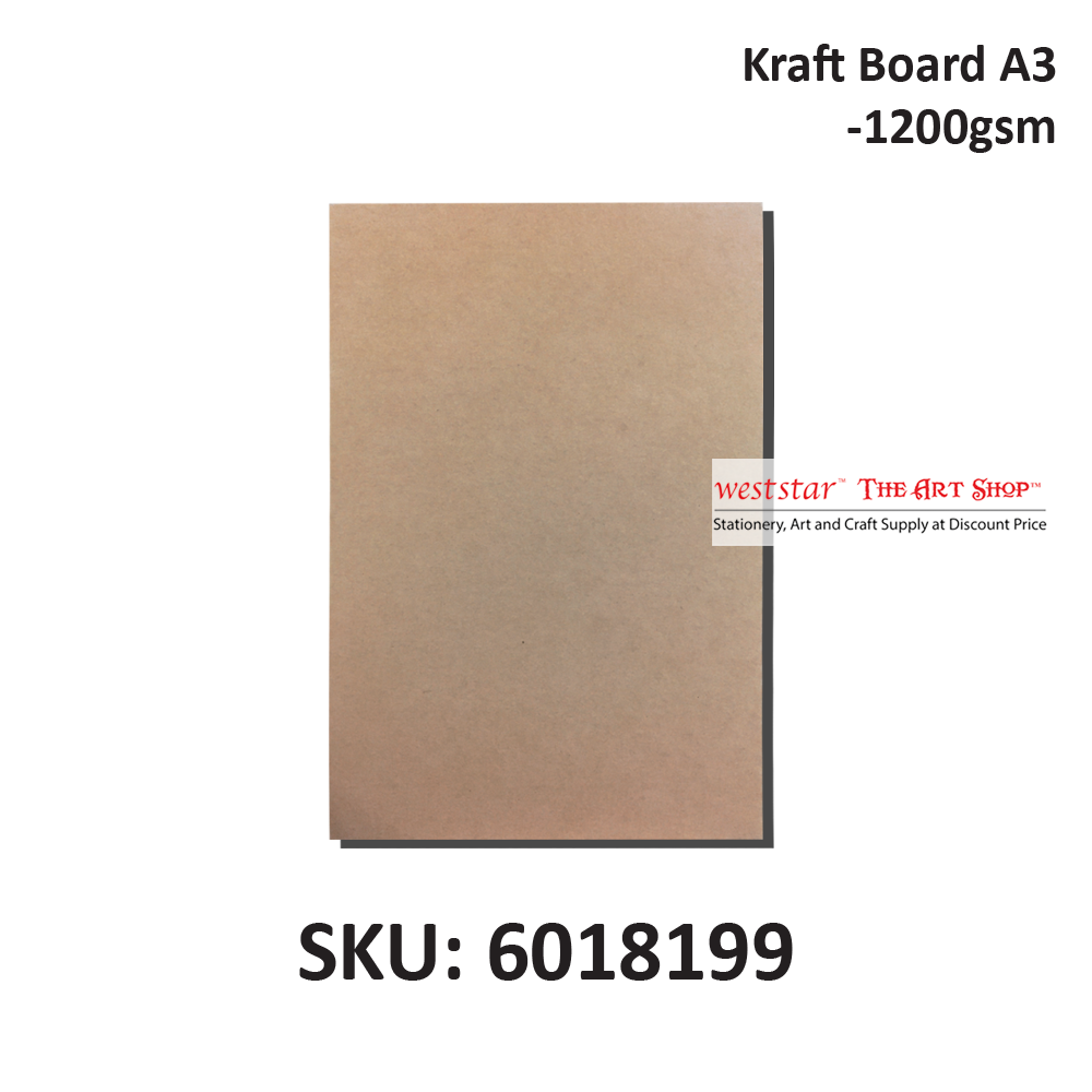 Weststar Kraft Board (800gsm to 1200gsm)