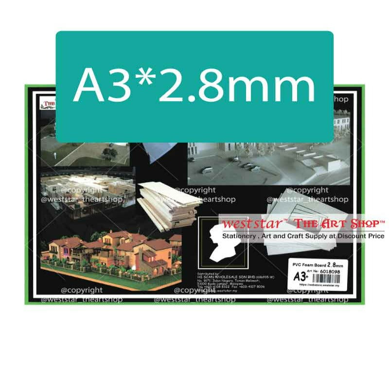 PVC Model Board , Modeling Board for Scale Model Building | Architecture