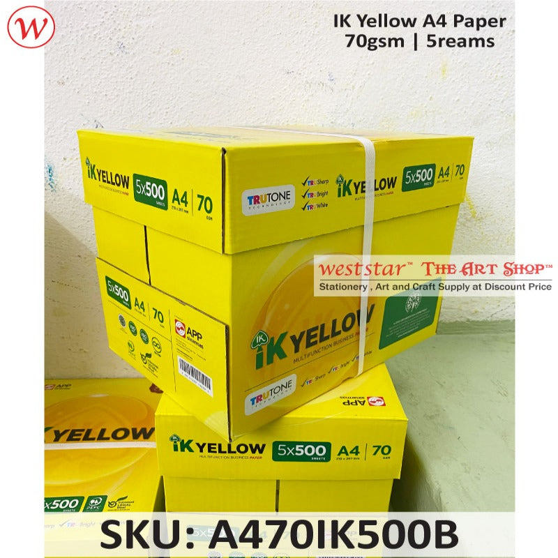 IK Yellow Paper | A4 * 70gm