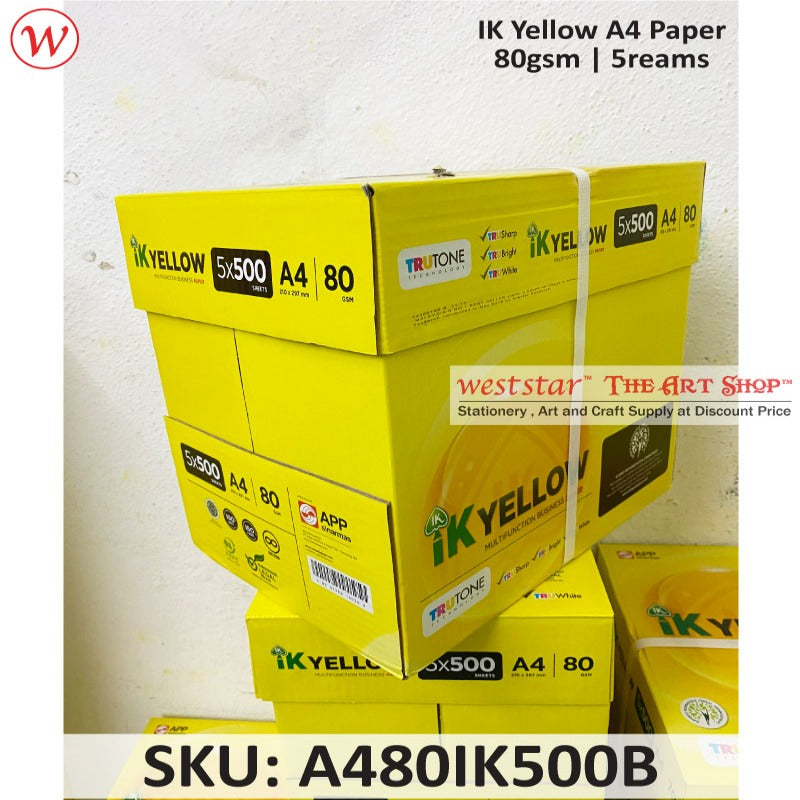 IK Yellow Paper | A4 * 80gsm