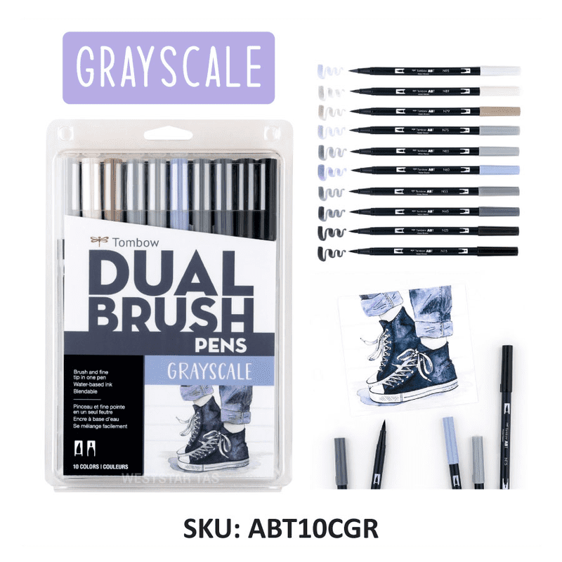 Tombow Dual Brush Pen Set | 10 Colors