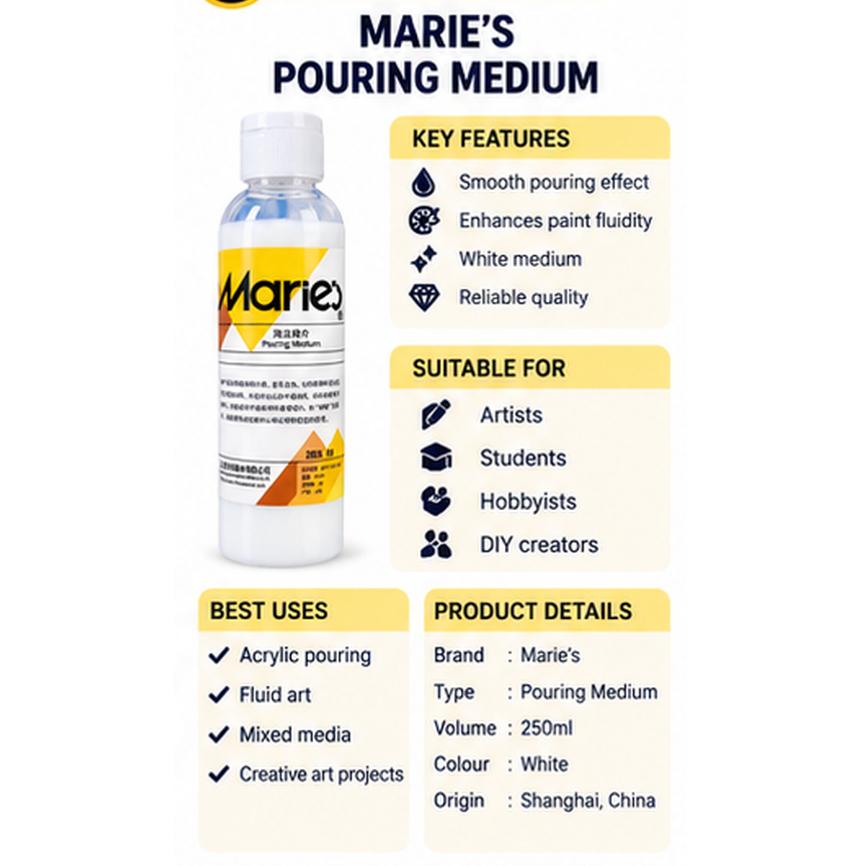 Marie's MA-7180L 180ml Pouring Medium